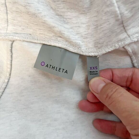 Athleta Sentry Cowlneck Stretch Hoodie Athletic Pullover Sweatshirt Jacket - Picture 12 of 14